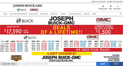 Desktop Screenshot of josephbuickgmc.com